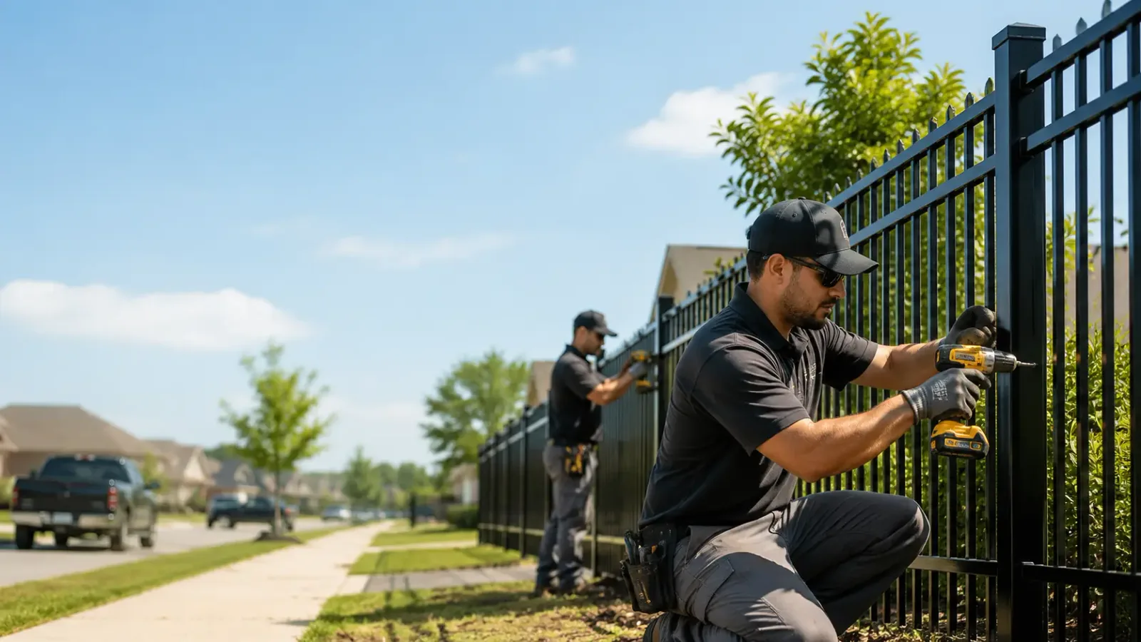 Metal Fence Installation in Roscommon, MI